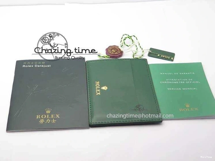 MiroTime 0415 Functional DateJust II 116333 SS YG 41mm EW Best Edition Gray Dial Roman Markers On SS Bracelet A 3823